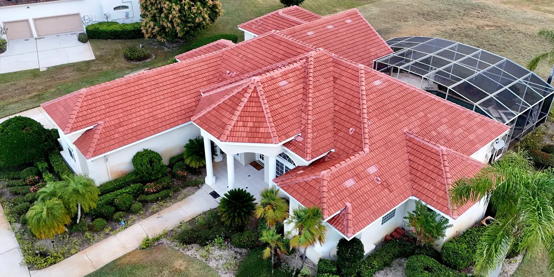 New tile roof
